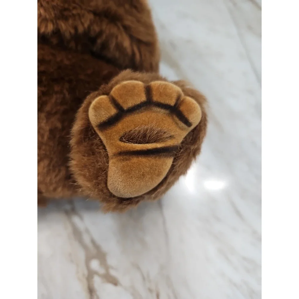 Art's Toy Vintage Lion And Bear Plush Hand Puppet  Pretend Play Soft Plush